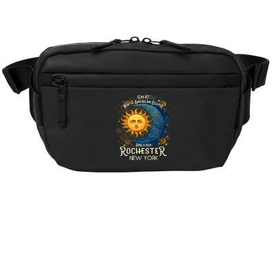 Rochester New York 2024 Total Solar Eclipse April 8 Souvenir Crossbody Pack