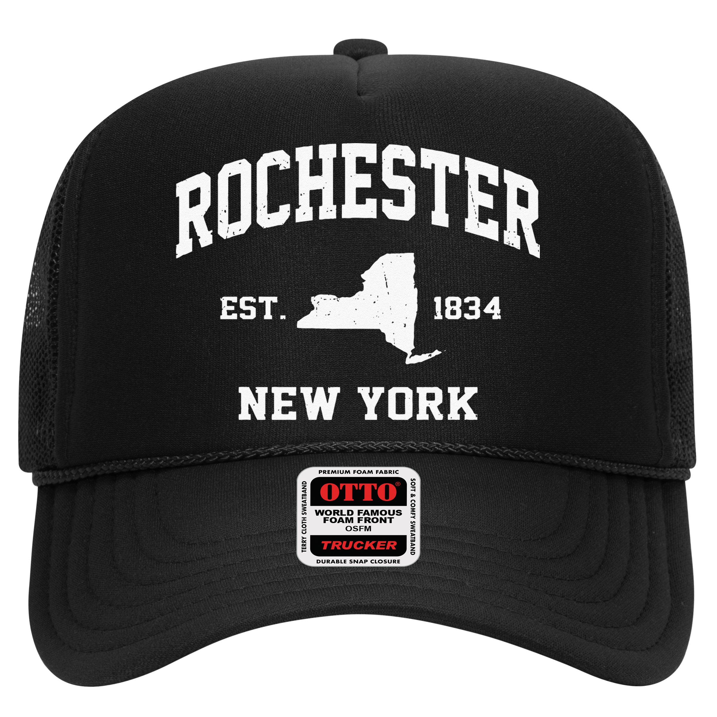 Rochester New York NY Vintage State Athletic Style Hat