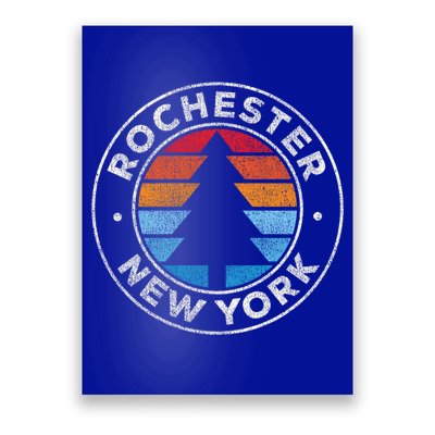 Rochester New York Ny Vintage Graphic Retro 70s Great Gift Poster