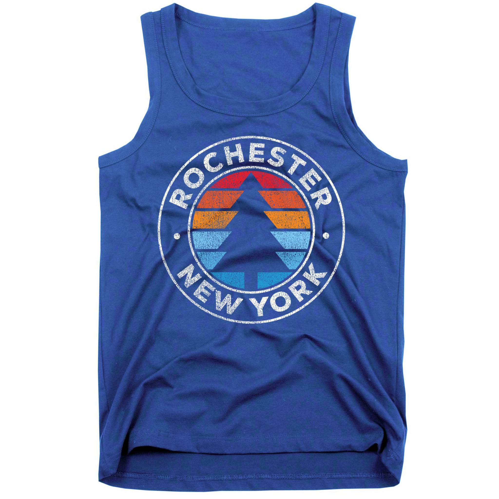 Rochester New York Ny Vintage Graphic Retro 70s Great Gift Tank Top
