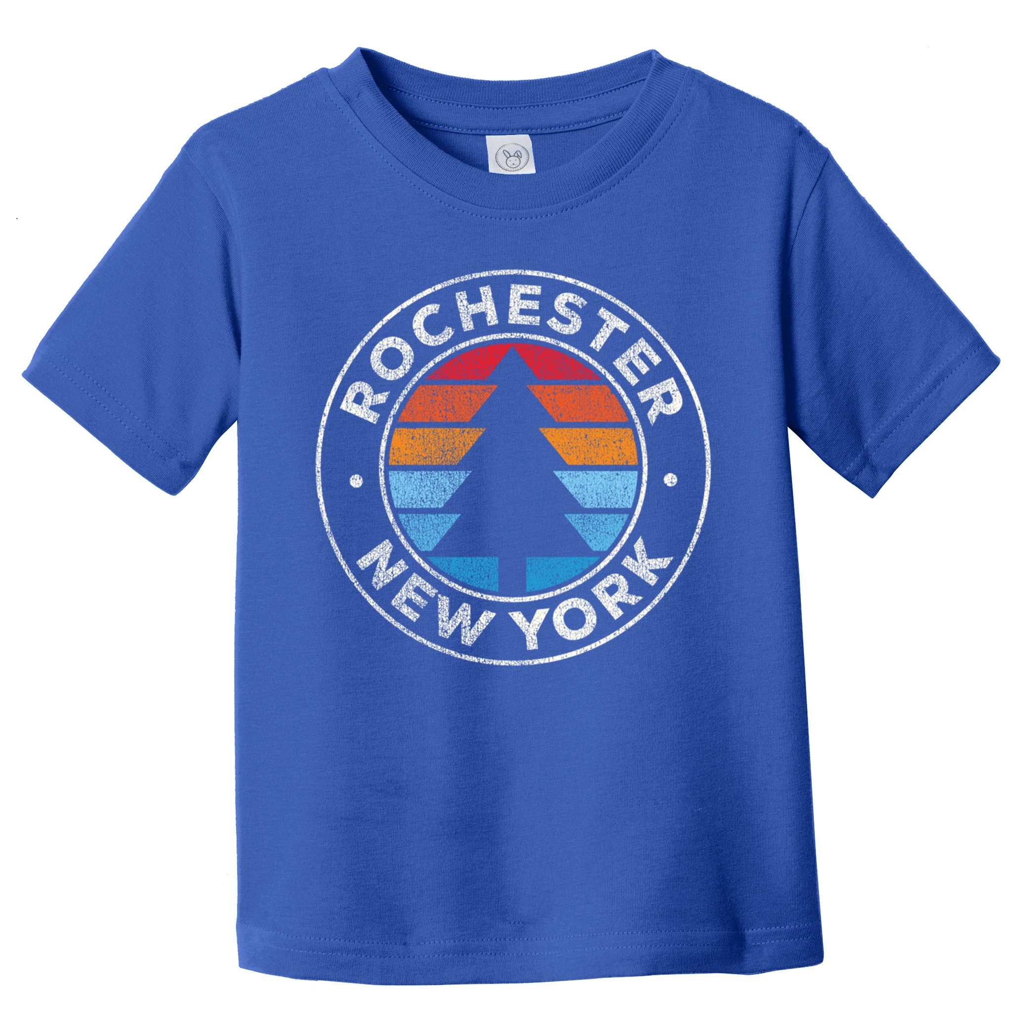 Rochester New York Ny Vintage Graphic Retro 70s Great Gift Toddler T-Shirt