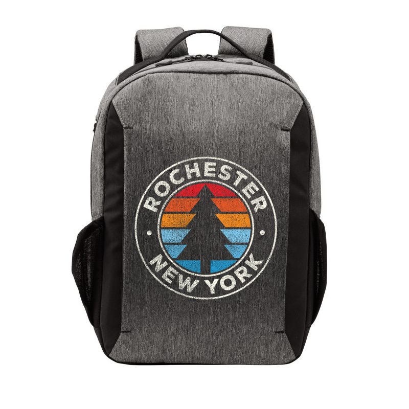 Rochester New York Ny Vintage Graphic Retro 70s Great Gift Vector Backpack