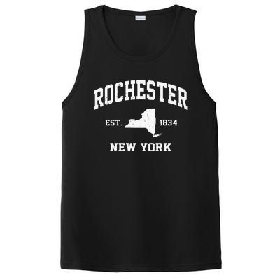 Rochester New York NY vintage State Athletic Style PosiCharge Competitor Tank