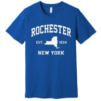 Rochester New York NY vintage State Athletic Style Premium T-Shirt