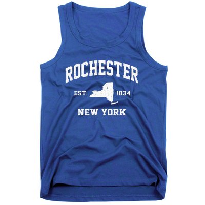 Rochester New York NY vintage State Athletic Style Tank Top