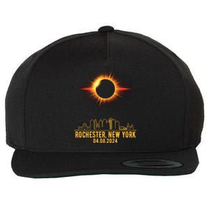 Rochester New York Total Solar Eclipse 04.08.2024 Wool Snapback Cap