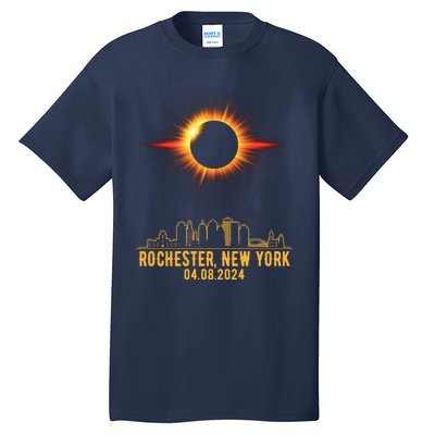 Rochester New York Total Solar Eclipse 04.08.2024 Tall T-Shirt