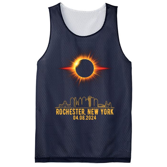 Rochester New York Total Solar Eclipse 04.08.2024 Mesh Reversible Basketball Jersey Tank