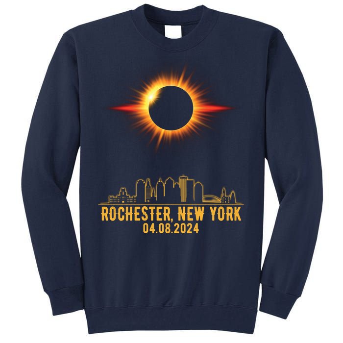 Rochester New York Total Solar Eclipse 04.08.2024 Tall Sweatshirt