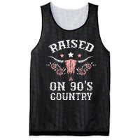 Raised On 90S Country Southern Western Cowgirl Mesh Reversible Basketball Jersey Tank