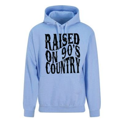 Raised On 90s Country Unisex Surf Hoodie