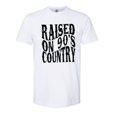 Raised On 90s Country Softstyle CVC T-Shirt