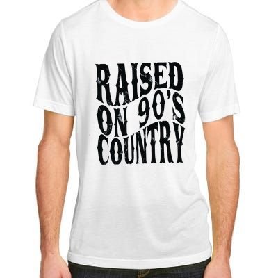 Raised On 90s Country Adult ChromaSoft Performance T-Shirt