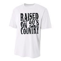 Raised On 90s Country Performance Sprint T-Shirt