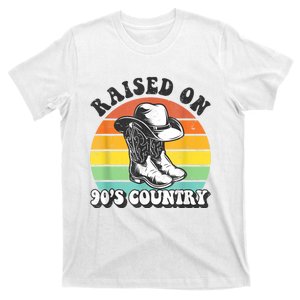 Raised On 90's Country Music Funny T-Shirt