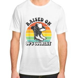 Raised On 90's Country Music Funny Adult ChromaSoft Performance T-Shirt