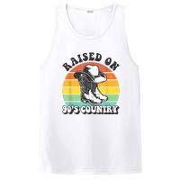 Raised On 90's Country Music Funny PosiCharge Competitor Tank