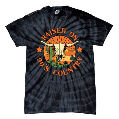 Raised On 90s Country Tie-Dye T-Shirt