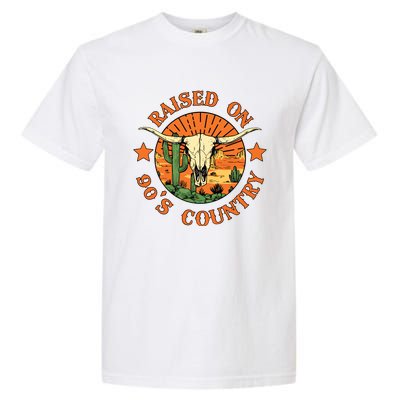 Raised On 90s Country Garment-Dyed Heavyweight T-Shirt