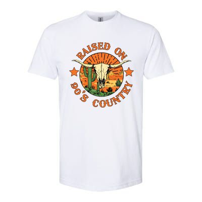 Raised On 90s Country Softstyle CVC T-Shirt