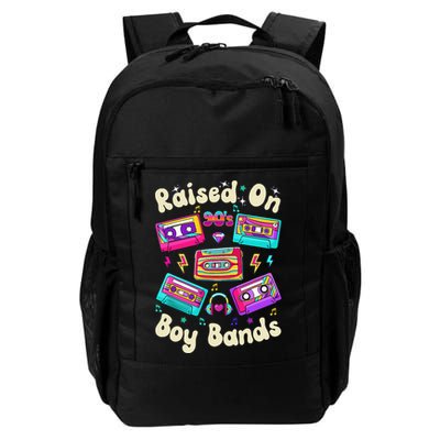 Raised On 90s Boy Bands Cassette Tape Retro Backpack