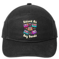 Raised On 90s Boy Bands Cassette Tape Retro 7-Panel Snapback Hat