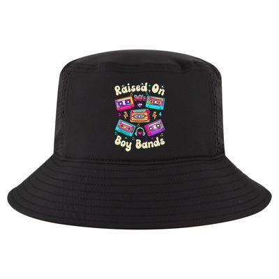 Raised On 90s Boy Bands Cassette Tape Cool Comfort Performance Bucket Hat