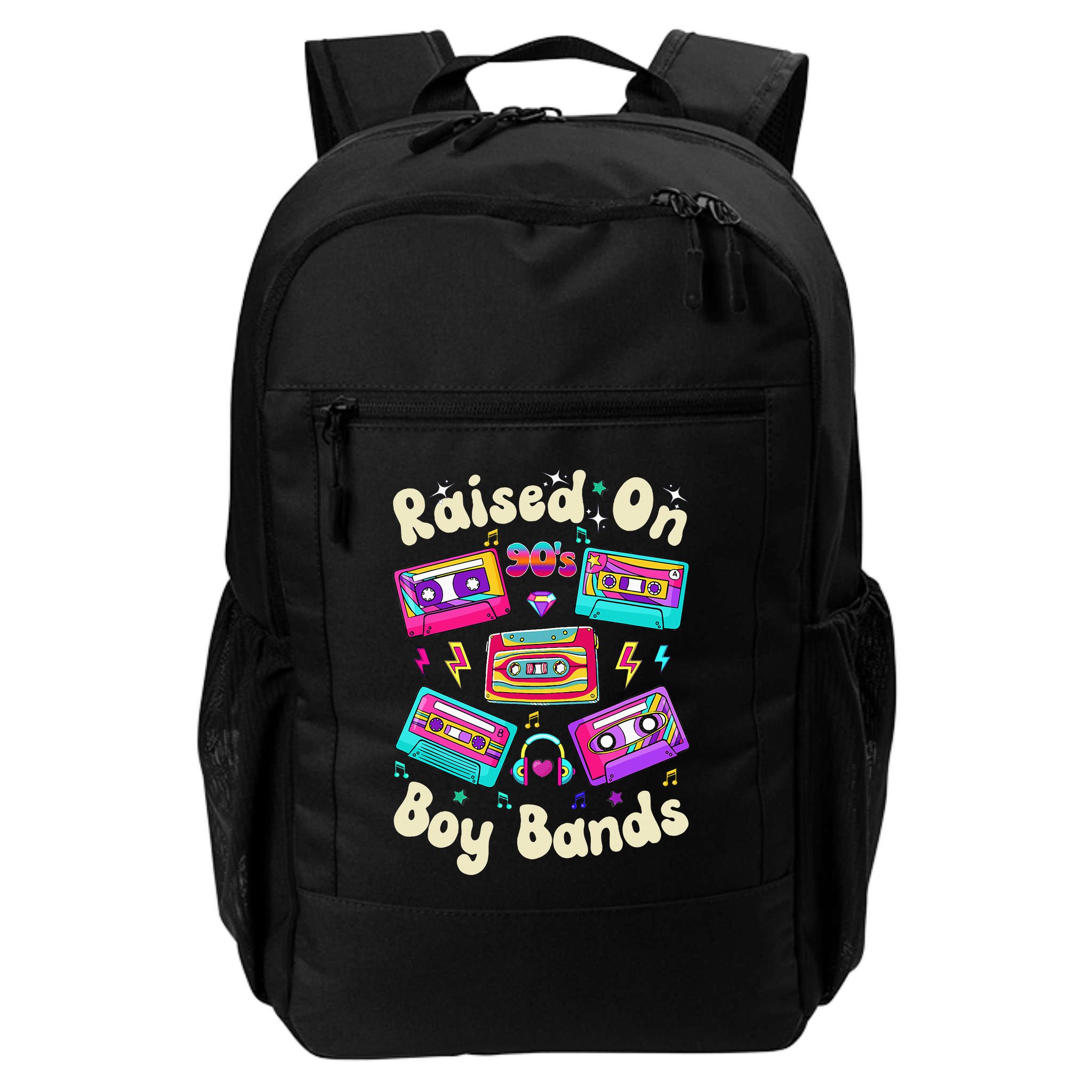Raised On 90s Boy Bands Cassette Tape Backpack