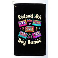 Raised On 90s Boy Bands Cassette Tape Golf Towel