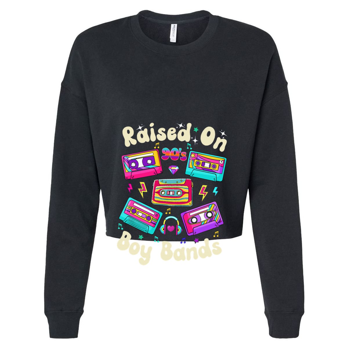 Raised On 90s Boy Bands Cassette Tape Golf Towel