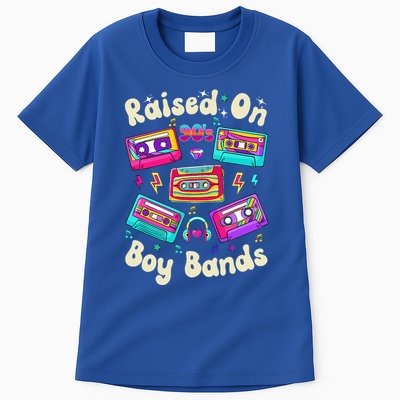 Raised On 90s Boy Bands Cassette Tape Tall T-Shirt