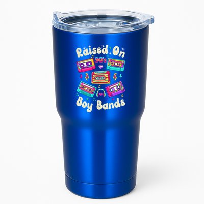Raised On 90s Boy Bands Cassette Tape Tumbler