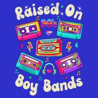 Raised On 90s Boy Bands Cassette Tape Premium T-Shirt