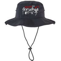 Raised On 90S Grunge Rock Music Lover Legacy Cool Fit Booney Bucket Hat