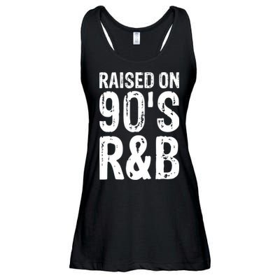 Raised On 90S R&B Ladies Essential Flowy Tank