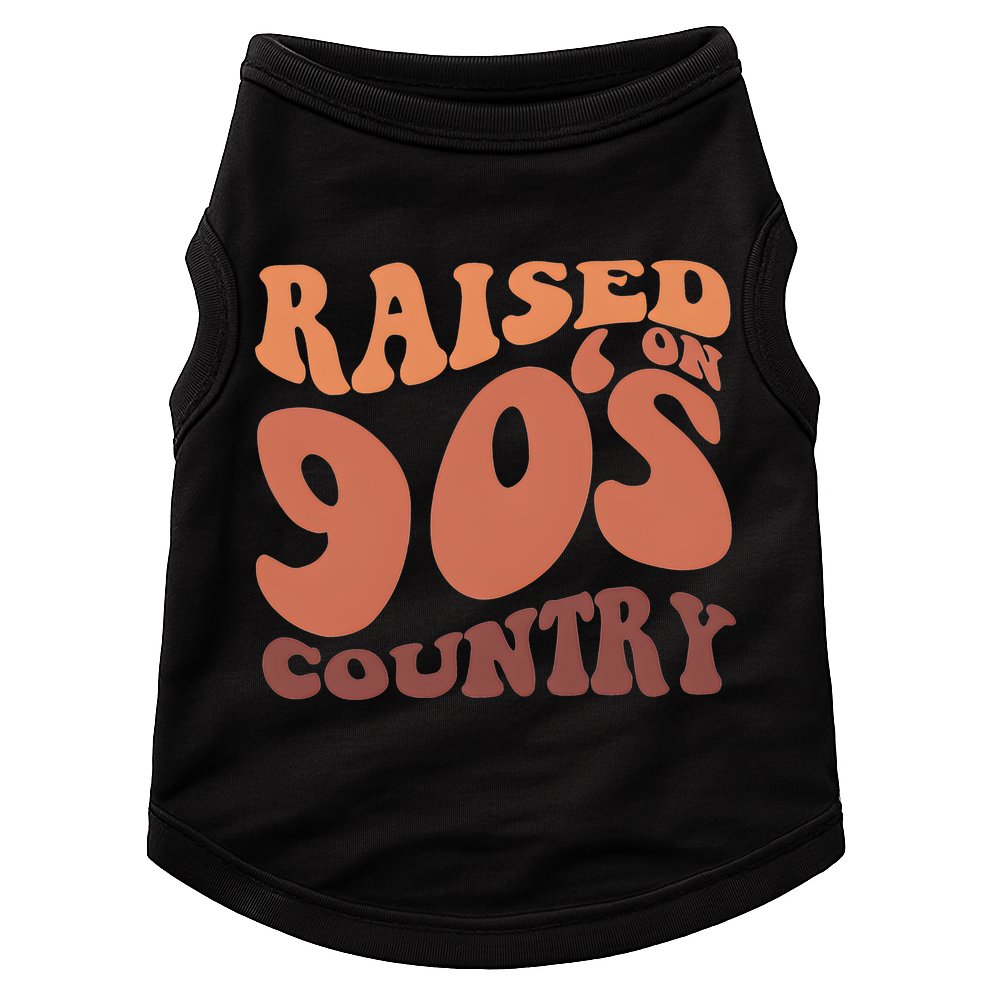 Raised On 90s Country Retro 90S Country Doggie Tank