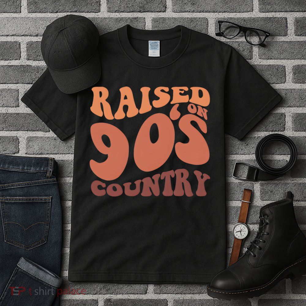 Raised On 90s Country Retro 90S Country Tall T-Shirt
