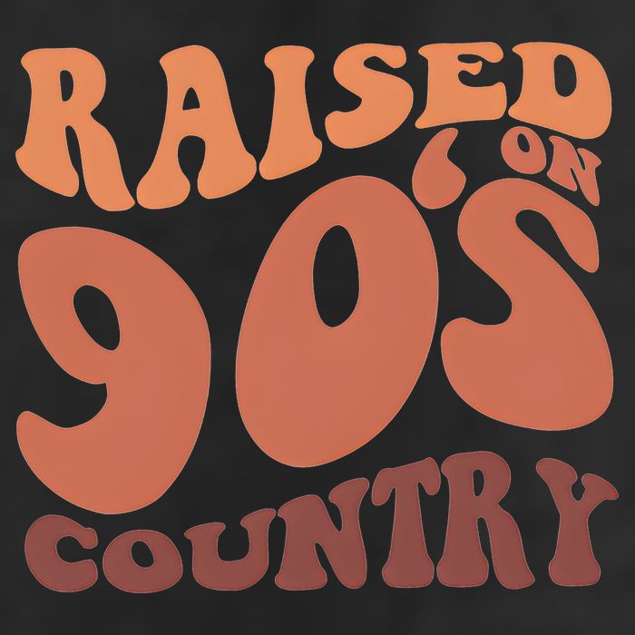 Raised On 90s Country Retro 90S Country Adult Drive Performance Visor