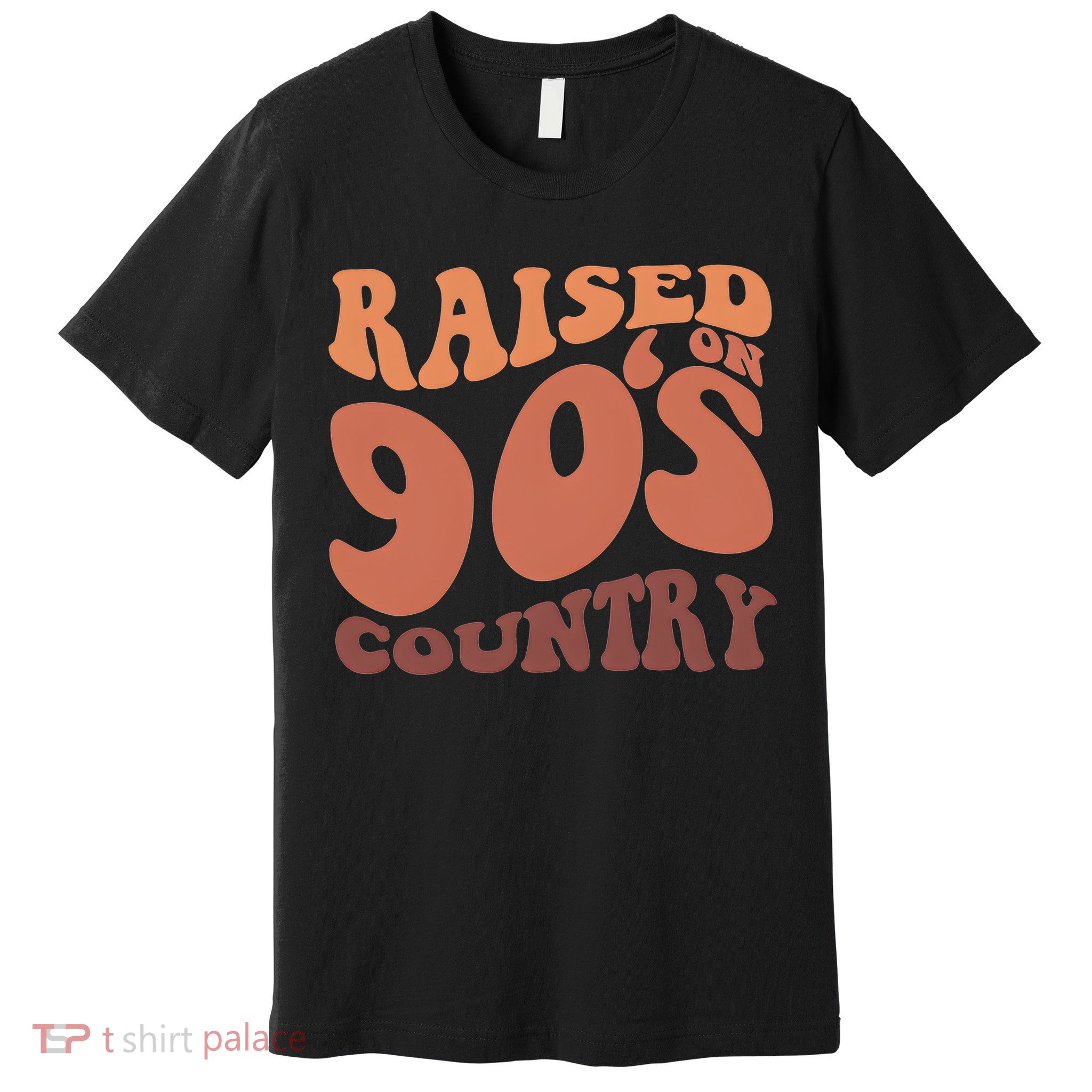 Raised On 90s Country Retro 90S Country Premium T-Shirt