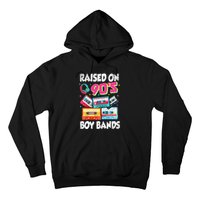 Raised On 90s Boy Bands Cassette Tape Retro Hoodie