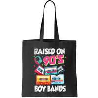 Raised On 90s Boy Bands Cassette Tape Retro Bag