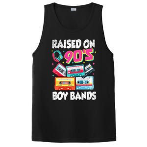 Raised On 90s Boy Bands Cassette Tape Retro PosiCharge Competitor Tank