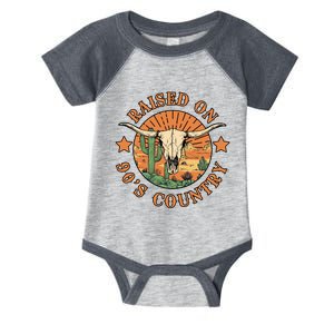 Raised On 90s Country Infant Baby Jersey Bodysuit