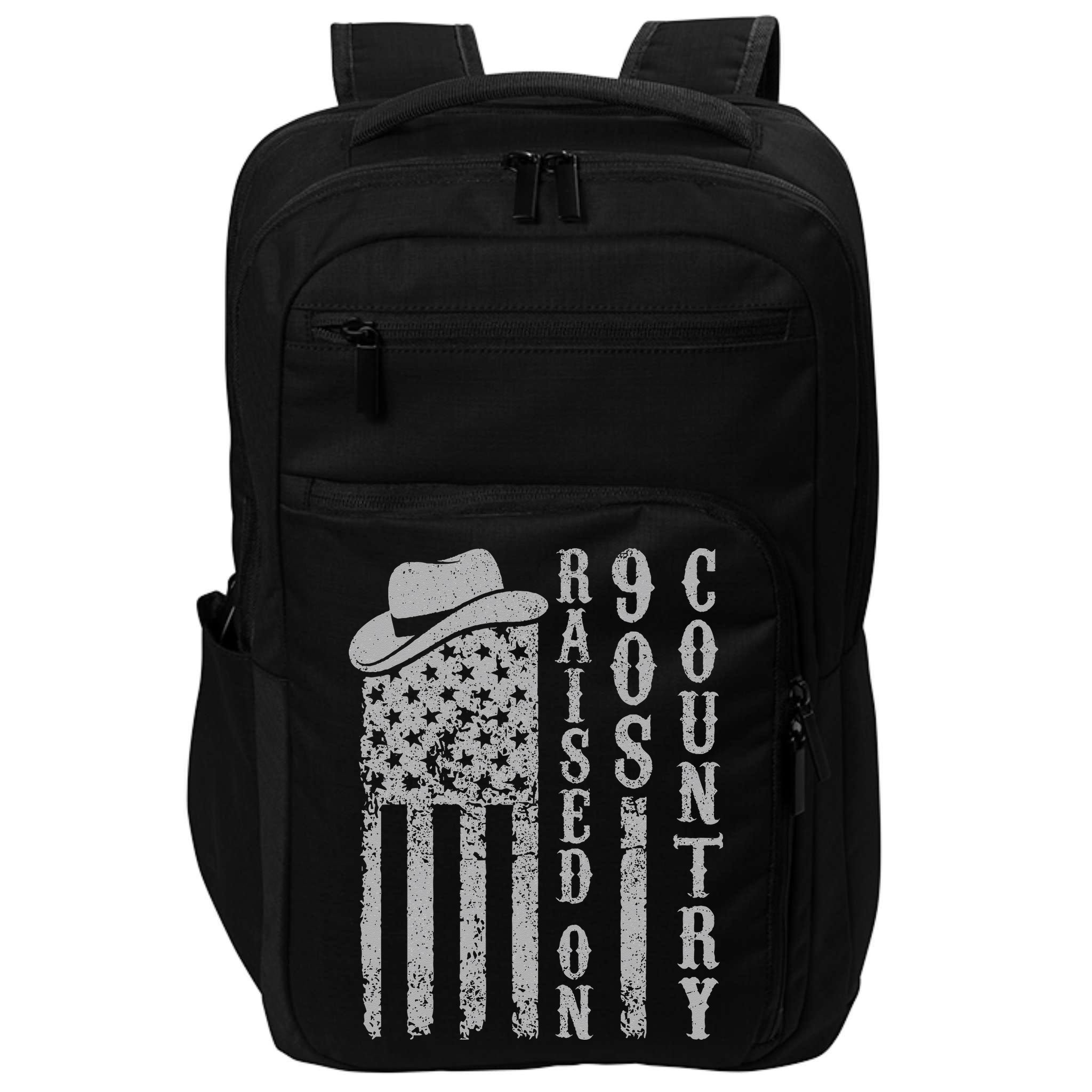 Raised On 90s Country Music  Country Concert Outfit Impact Tech Backpack