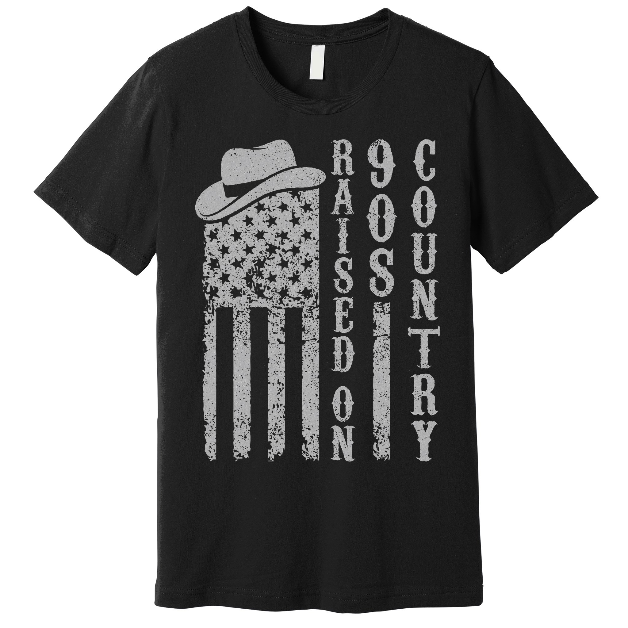 Raised On 90s Country Music  Country Concert Outfit Premium T-Shirt