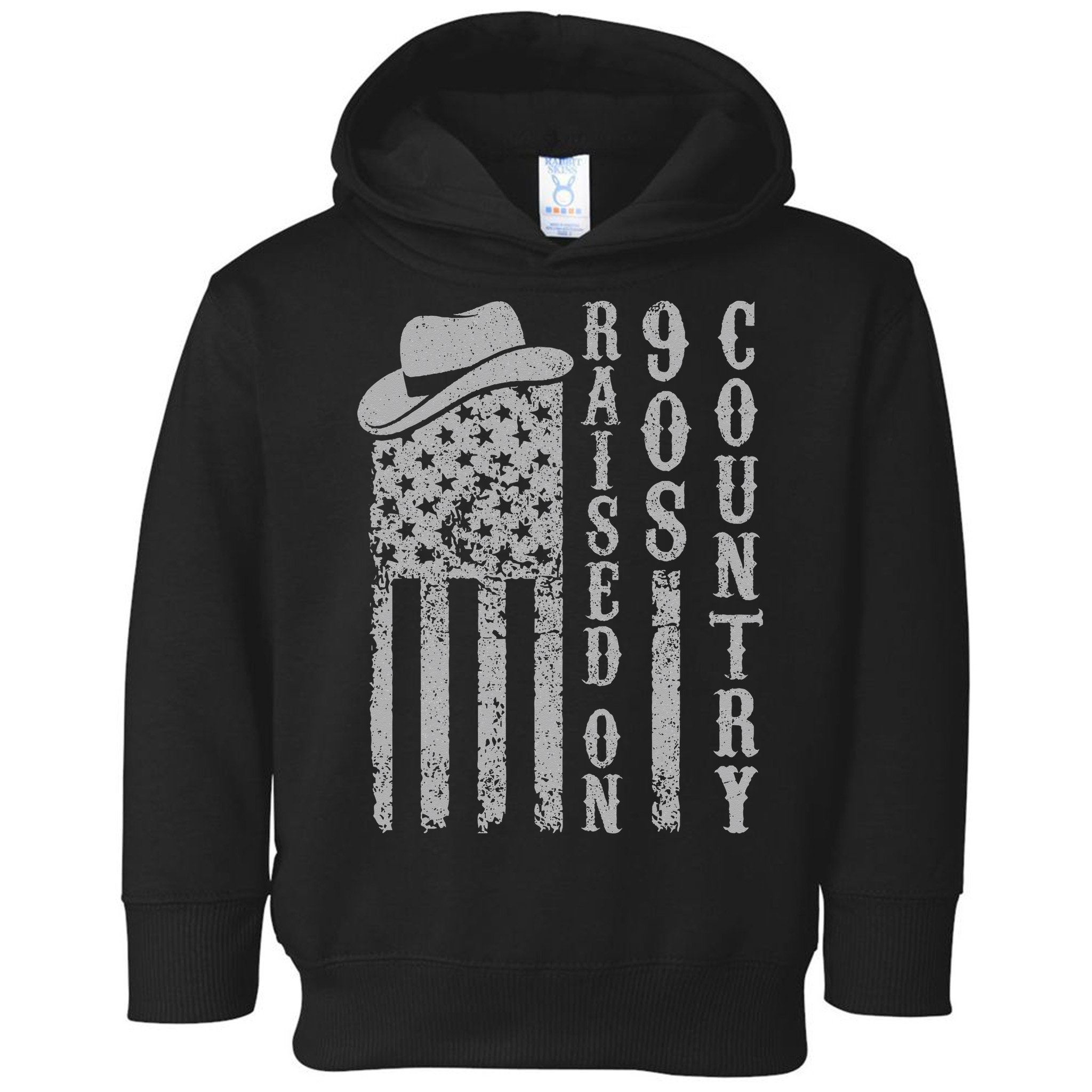 Raised On 90s Country Music  Country Concert Outfit Toddler Hoodie