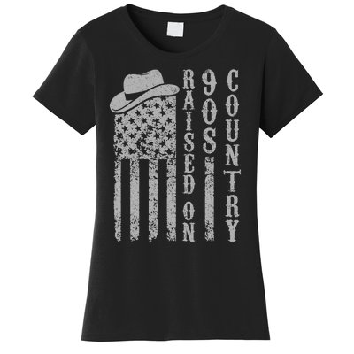 Raised On 90s Country Music  Country Concert Outfit Women's T-Shirt