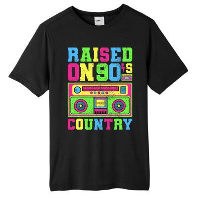 Raised On 90s Country Music  Country Concert Outfit Tall Fusion ChromaSoft Performance T-Shirt