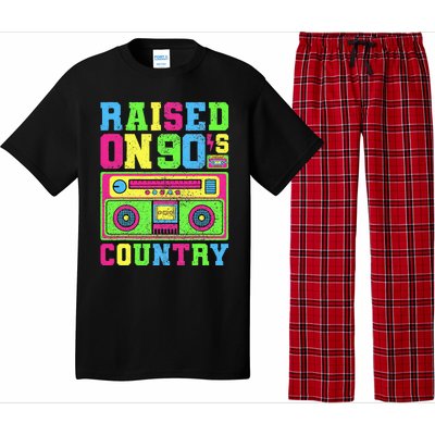 Raised On 90s Country Music  Country Concert Outfit Pajama Set