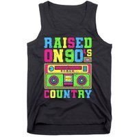 Raised On 90s Country Music  Country Concert Outfit Tank Top